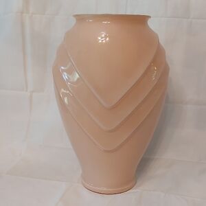 Elegant Peachy Cream Vase